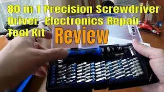 Screwdriver Set XOOL 80 in 1 Professional Phone electronics repair kit Review for Tommy Drone