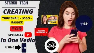 How to make Thumbnail+Logo+Banner? In one Video.#youtube #viral #youtubechannel #youtubers ##banner