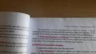 Class 11th | Business Studies | Chapter 2 | Cooperative societies