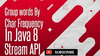 group words on the basis of char frequency in java 8 stream | student technique