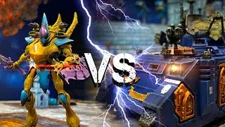 CRAFTWORLD IYANDEN vs ULTRAMARINES Warhammer 40k 9th edition Battle Report 1500 points