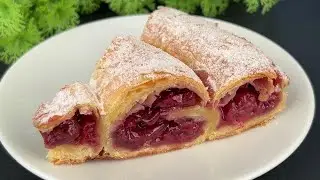 Cherry strudel or Cherrypita as I like to call it