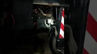 Правка кронштейна крыла. Камаз автокран Галичанин КС 65713-1 