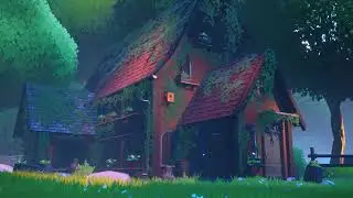 Stylized Scene using  Unreal Engine 4.27, Blender, and Substance Designer