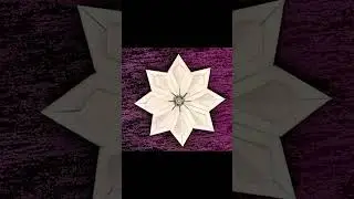 Простые цветы из бумаги своими руками