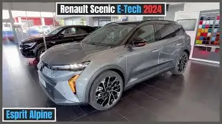 Renault Scenic E-Tech 2024 (Esprit Alpine) Review Interior & Exterior Details