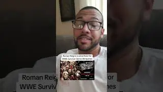 What is happening at WWE Survivor Series with Roman Reigns? #survivorseries #wwesmackdown