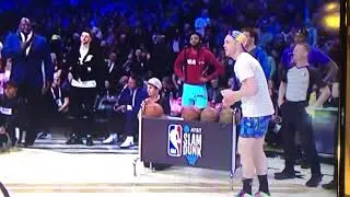 PAT CONNAUGHTON GOES BILLY HOYLE AT THE 2020 DUNK CONTEST!!!!