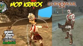Mod Kratos God of War di GTA SA Android