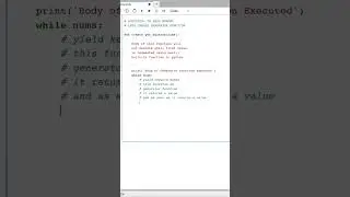 Python Generator Function - 