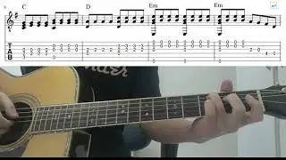 Astronomia (Coffin Dance Meme Song) - Easy Fingerstyle Guitar Playthrough Tutorial Lesson With Tabs
