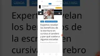 Beneficios de escribir en letra cursiva #shortvideos #educationalvideo