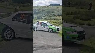 SPIN!!! Tour of Epynt 2024 #rallycar #fyp #automobile #car #spin @wrc #like #follow