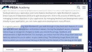 Agile Workbench in pega | from pega academy | 2Source Fort