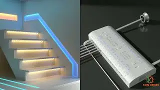 Brand New DIY Staircase Sensor Light Installation Video—Just One Step!