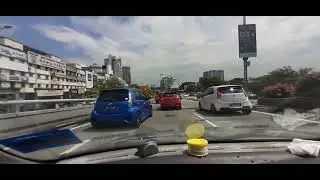 Flyover baru di jalan Tun Razak menghala ke Tun Razak Exchange (TRX) #MALAYSIA 🇲🇾