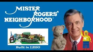 Mr. Rogers' Neighborhood in LEGO - BrickWorld Chicago 2022