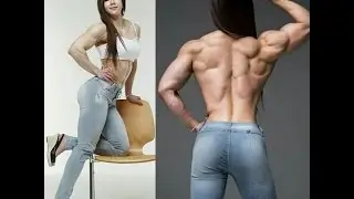 THE KOREAN MUSCLE BARBIE !! yeon woo jhi