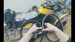CFMOTO 500.Сравнение ремней вариатора с AliExpress и штатного после 5000 км. Реально сток?!