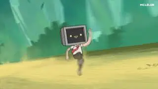 Fire Alpaca Running Animation - After Effects 3D Layers Background