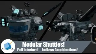 Shipyard: Shuttle timelapse (Unreal Marketplace release)
