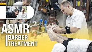 ASMR Feet Care + Back Massage | Best Barber Treatment You Can Never See Anywhere Else