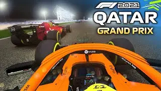 F1 2021: QATAR GRAND PRIX GAMEPLAY! Onboard F1 Race at Losail Circuit!