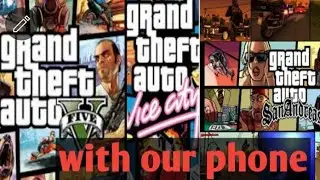 How to download GTA;-V, IV, III, San andreas, vice city on your mobile