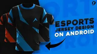 ESPORTS Jersey Design on Android using Ps-touch and Infinite Design || Jersey Design tutorial