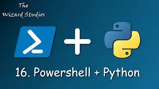 Python Tutorial - 16. PowerShell + Python