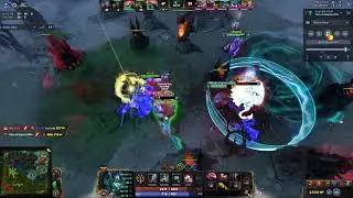 Phantom assassin's satanic to turn the battle around and make a comeback