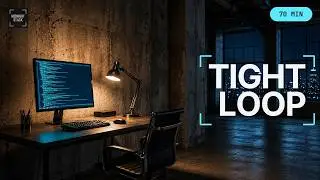 Minimal Detroit Techno for Coding 🖤 the inner loop never breaks | 70 Min Deep Focus, No Vocals
