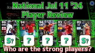 POTW National Jul 11 '24 Player Review │ eFootball Mobile 2024