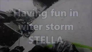MINI BIKE SLEDDING!!