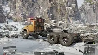 SnowRunner - ZiL E133Vyat Use Metal Detector @ Imandra