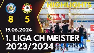 Highlights 1. Liga Finale RHC Diessbach vs RHC Wimmis (8:5) - 15.06.2024