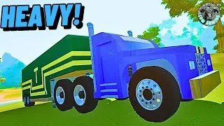 ScrapMechanic: Creating a Truck n Trailer!