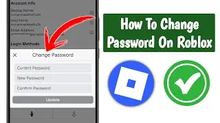 How to Change Password On Roblox 