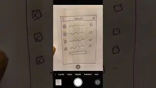 How to automatically turn hand drawn sketches into digital wireframes