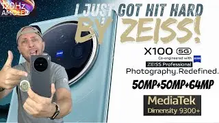 The Vivo X100: Power and Perfection with AMOLED, Zeiss 50+50+64MP, CPU 9300+, and 120W Charging!