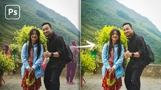 How to Remove People and Distractions in Photoshop