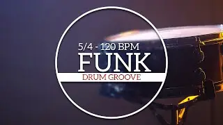 5/4 Odd Time Funk Groove  for Practice 120Bpm