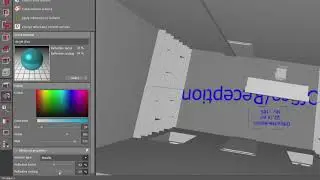 DIALux evo Tutorials for Beginners part 4 – Adding colors, textures and furniture