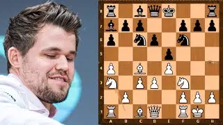 The Mozart of Chess! || Magnus Carlsen vs Vishy Anand - Quiet Italian Game