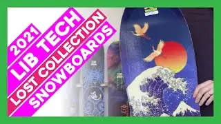 First look at the 2021 Lib Tech x Lost Snowboard Collection!