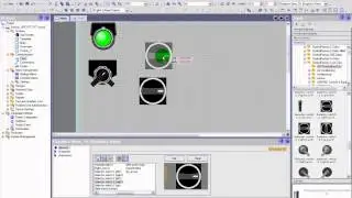 Siemens WinCC Rotary Switch Tutorial Pt 10 avi