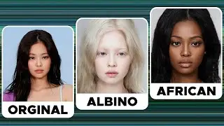 Jennie Kim Face Swap Transformation Funny