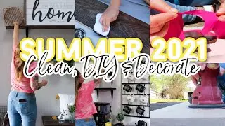DIY Decorate & Clean With Me for Summer 2021