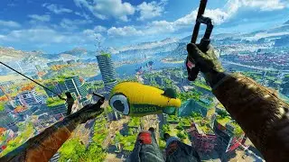 When your paraglider is maxed out you can just fly wherever you want