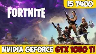 Fortnite Battle Royale | GTX 1050 Ti | i5-7400 | Epic Settings | 1080p